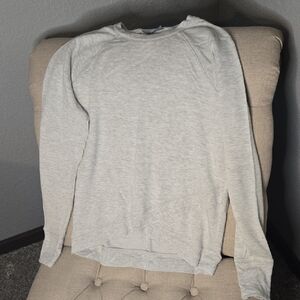 Athleta Off-White Long Sleeve Top